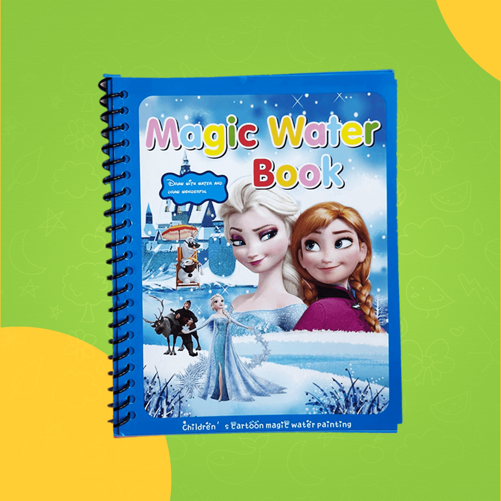 مجموعة كتب التلوين السحرية للأطفال (Magic Water Books) ( 5 كتب ) 2