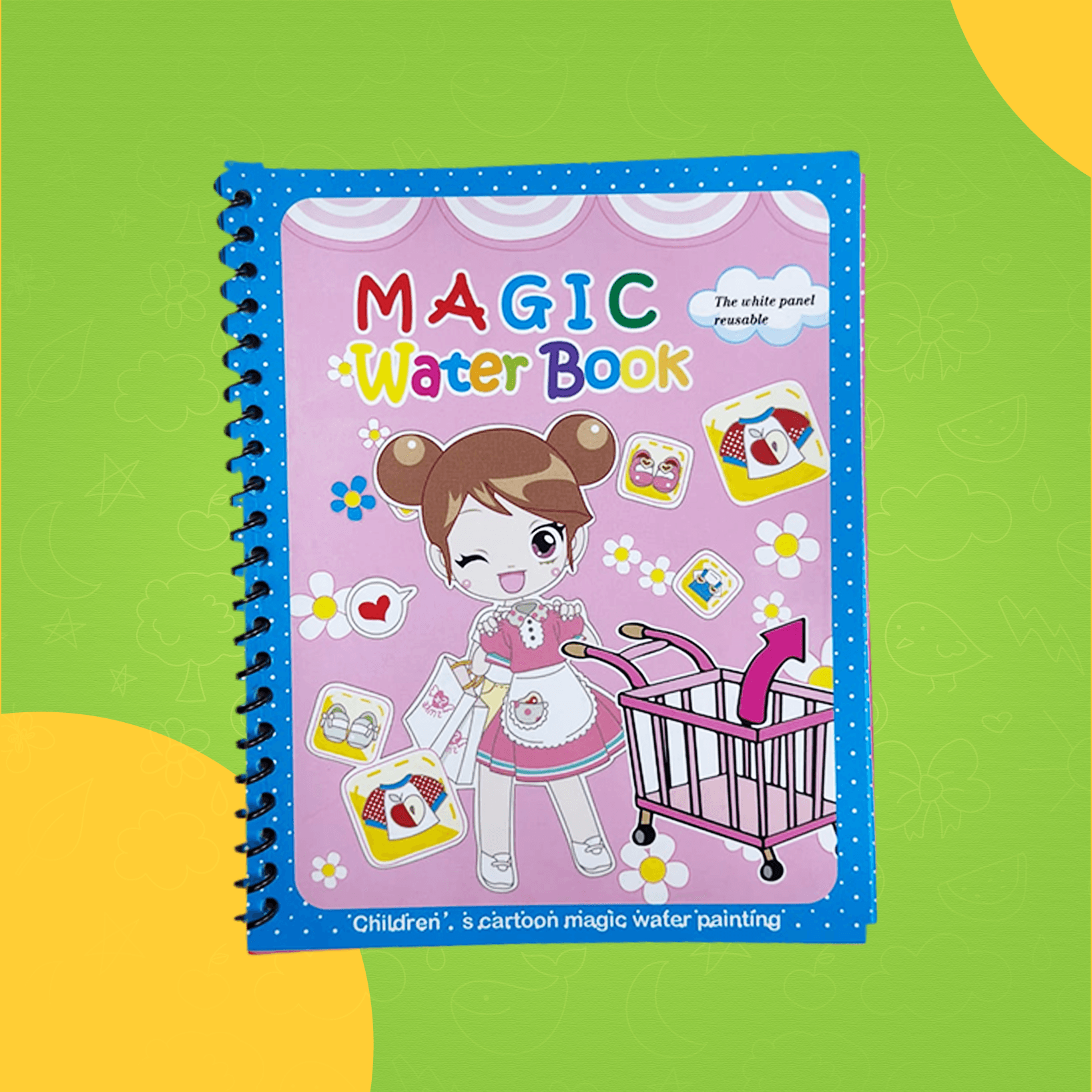 مجموعة كتب التلوين السحرية للأطفال (Magic Water Books) ( 5 كتب ) 3
