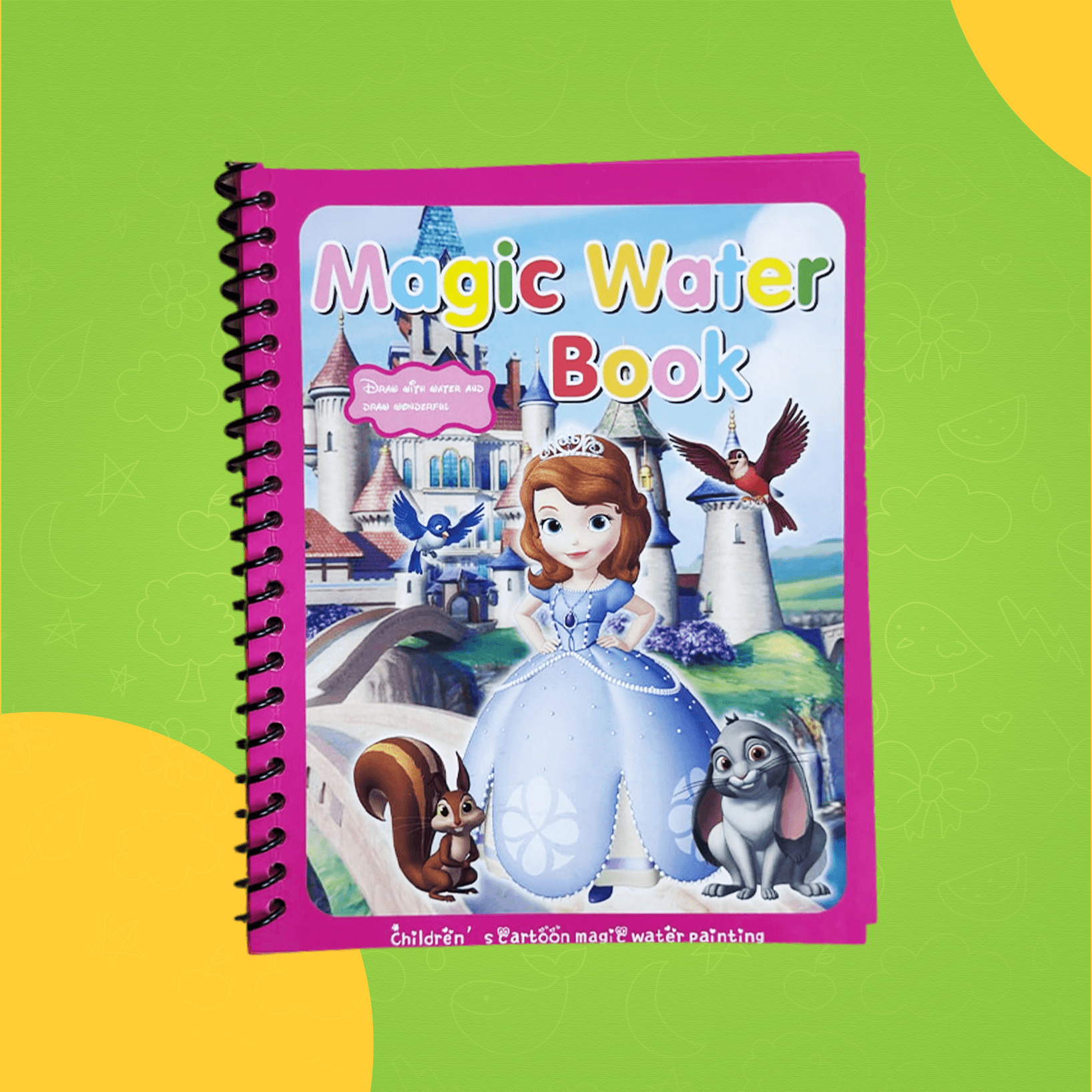 مجموعة كتب التلوين السحرية للأطفال (Magic Water Books) ( 5 كتب ) 5