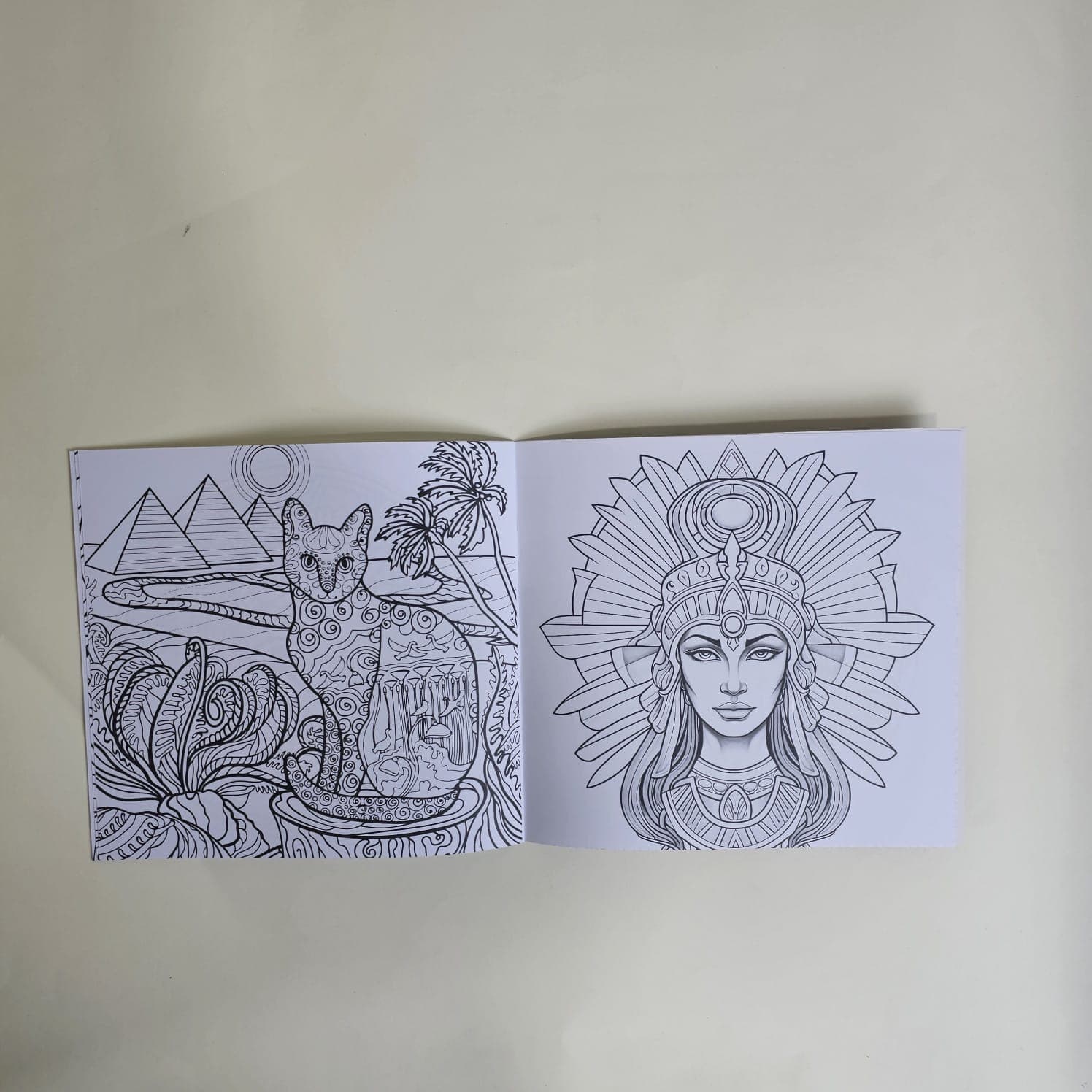 كتاب التلوين الفراعنة  Mandala – Ancient Egypt 5